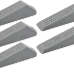 Grey Rubber Door Wedge Stop (Pack of 5)