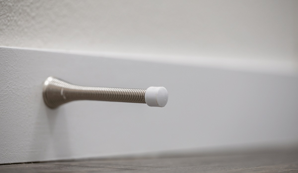 a spring door stopper